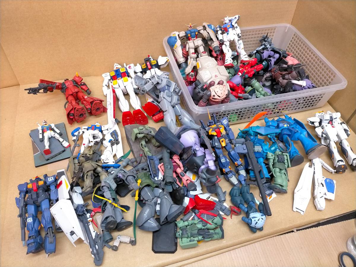 ジャンク ガンプラ Yahoo!オークション - 完成品 大量 MG HG 組立済み