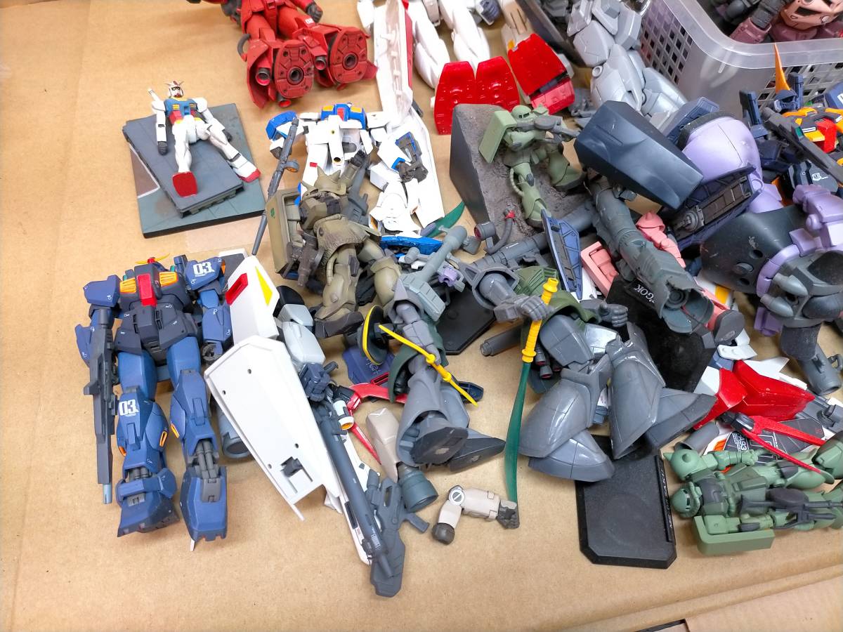 ジャンク ガンプラ Yahoo!オークション - 完成品 大量 MG HG 組立済み
