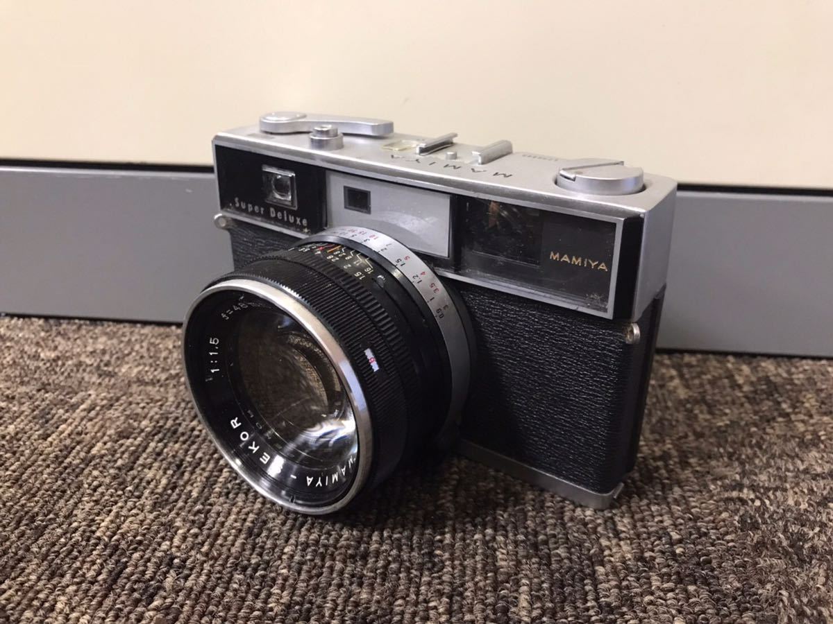 豊富な，2025 KK MAMIYA Super Deluxe マミヤ スーパーデラックス f=48mm 1:1.5 フィルムカメラ(フィルムカメラ)｜売買されたオークション情報、yahooの商品情報をアーカイブ公開 - オークファン その他