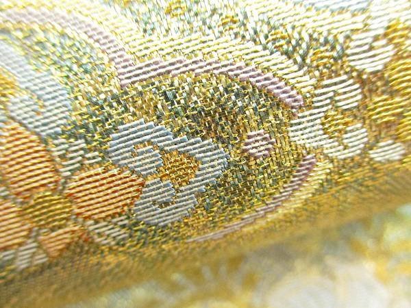 着物ふぁんた△西陣あさぎ 24金 両面 本金プラチナ二重箔 古都乃名宝 