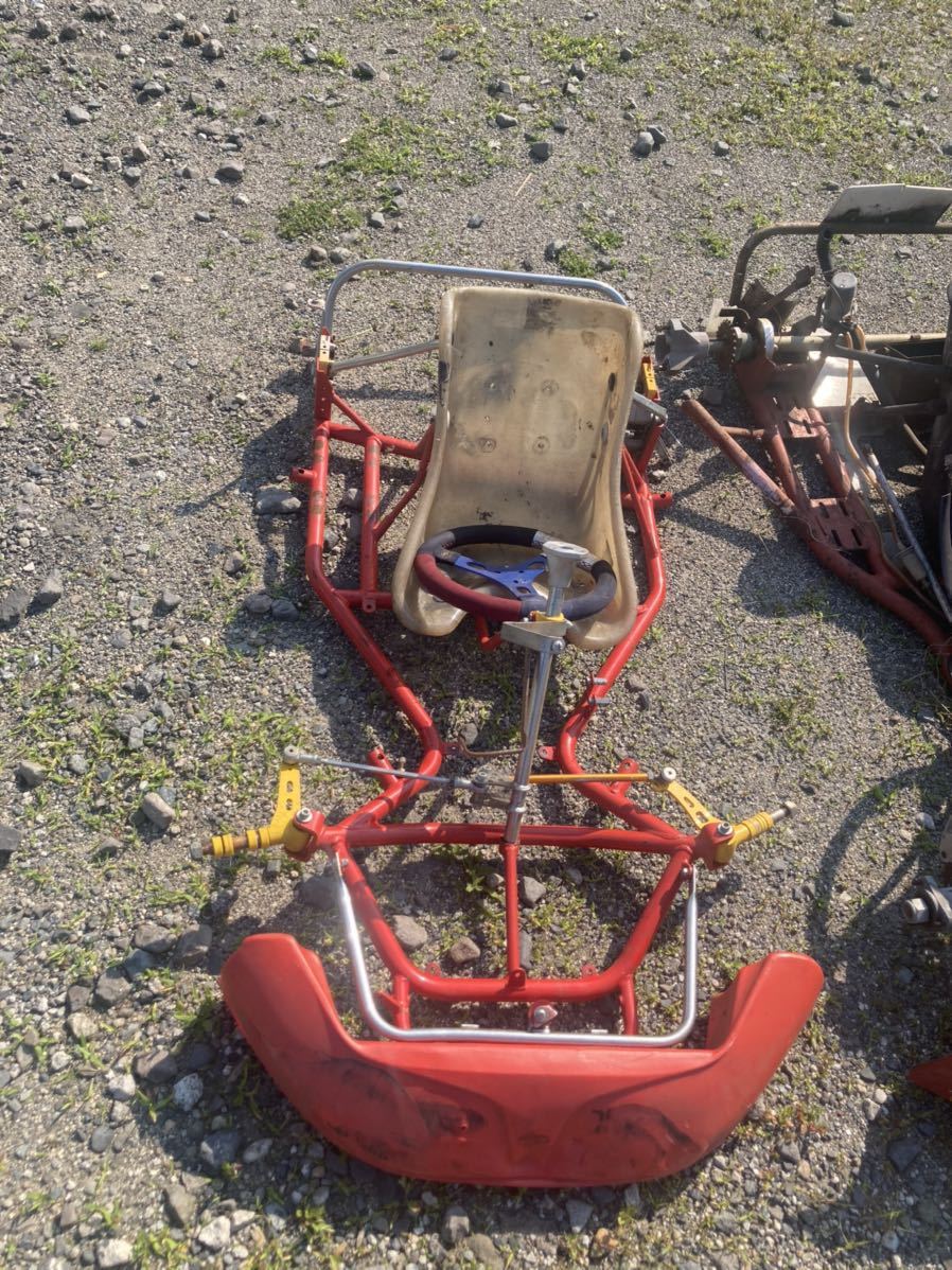 栃木発 引取限定 レーシングカート 詳細不明 ジャンク 部品取り  