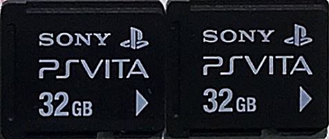 新品，新作 F0026 SONY PS Vitaメモリーカード 32GB 2枚 匿名配送 追跡番号あり(アクセサリー、周辺機器)｜売買されたオークション情報、yahooの商品情報をアーカイブ公開 - オークファン アクセサリー、周辺機器