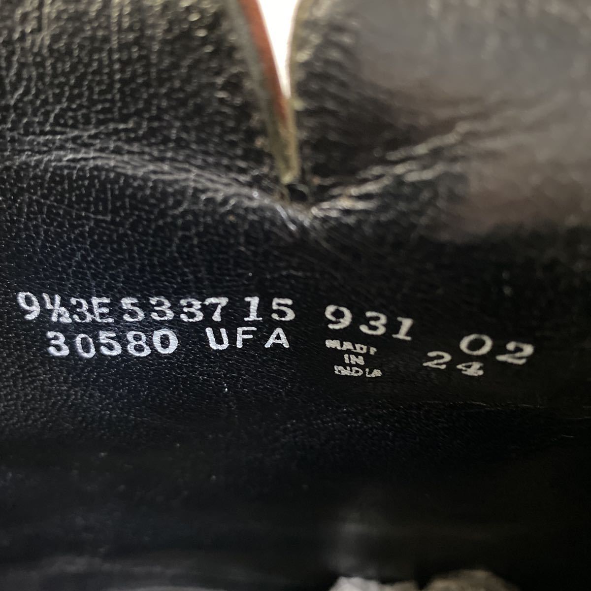 フローシャイムFLORSHEIMカントリーブーツ サイドジップブーツ 91/2 3E 古着 レザーブーツ 本革