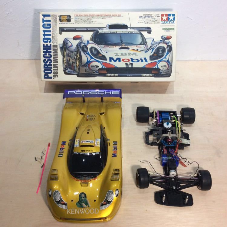 タミヤ TAMIYA 1/10 完成品 RC PORSCHE 911 GT1 '98 LM WINNER F103RS