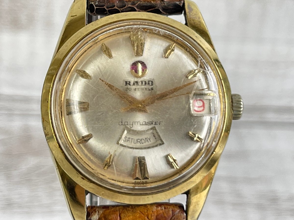 ラドー daymaster 自動巻 30石 ラドー RADO デイマスター・30石 オートマチック | アンティー