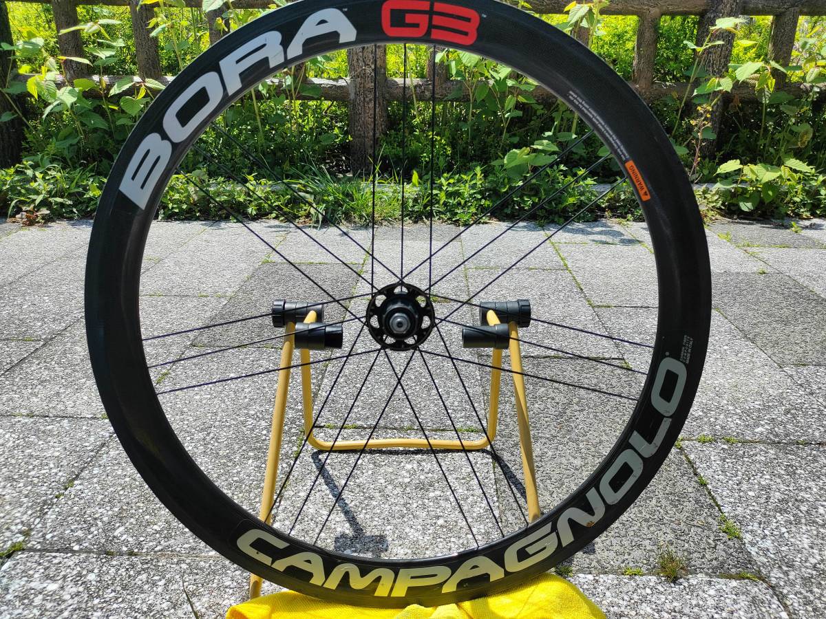 カンパニョーロ BORA G3(シマノ11s) 高級レースタイヤ3本＋TUテープ＋ 