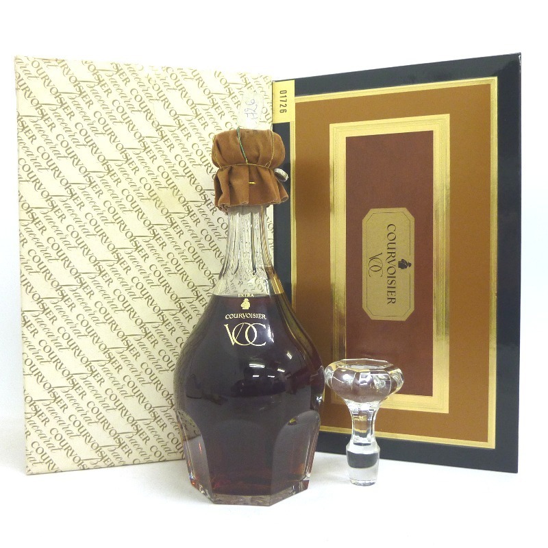 クルボアジェ VOC エクストラ バカラ 未開栓 箱付 推定容量750ml 0 