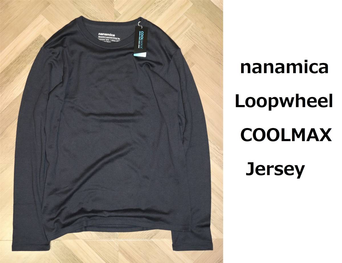 nanamica Loopwheel Jersey COOLMAX Nanamica Tee &frasl; Tees Coolmax | in Wallace Tank White Black Camisole