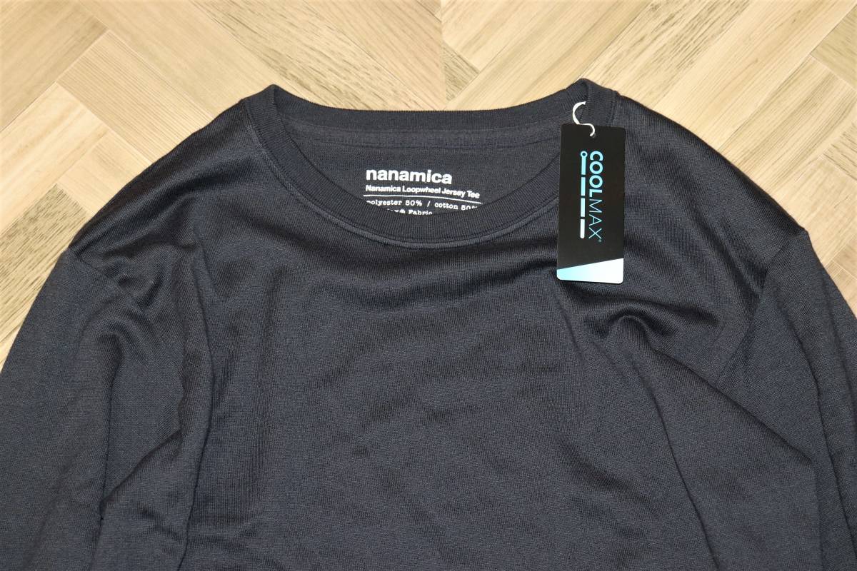 nanamica Loopwheel Jersey COOLMAX Nanamica Tee &frasl; Tees Coolmax | in Wallace Tank White Black Camisole