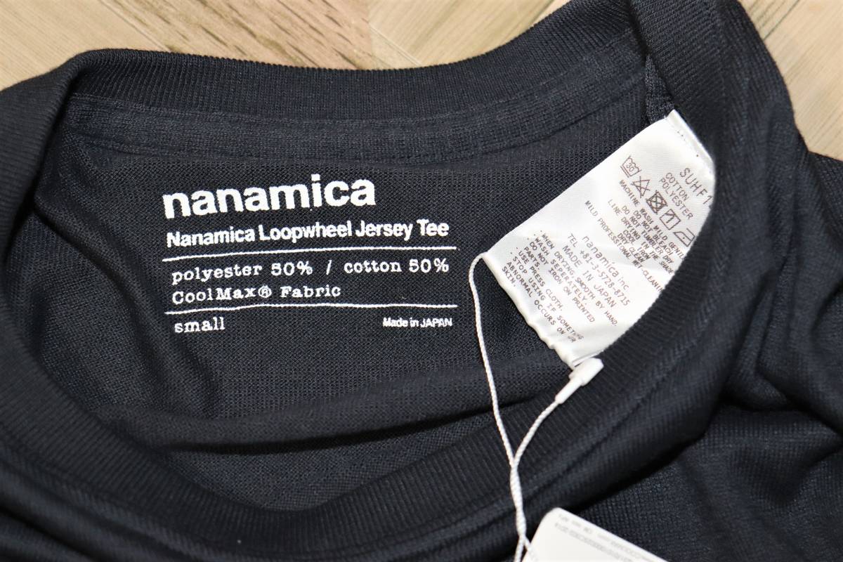 nanamica Loopwheel Jersey COOLMAX Nanamica Tee &frasl; Tees Coolmax | in Wallace Tank White Black Camisole