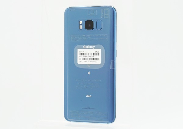 ◇美品【au/SAMSUNG】Galaxy S8 SCV36 スマートフォン コーラルブルー