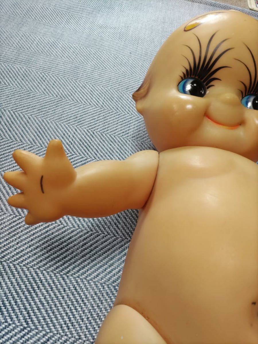 昭和レトロ キューピー 人形 セルロイド フィギュア 60cm アンティーク