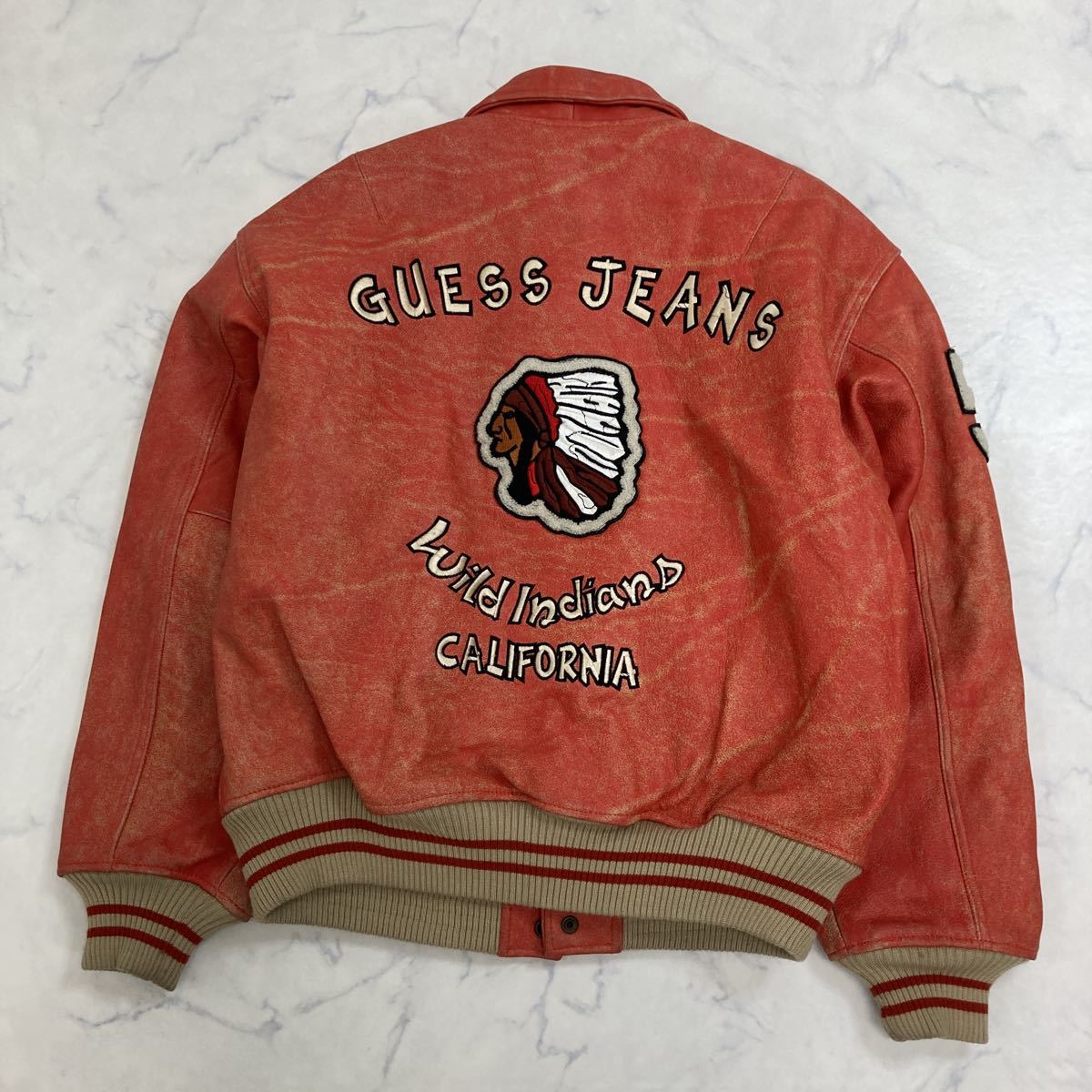 90s guess jeans スタジャン