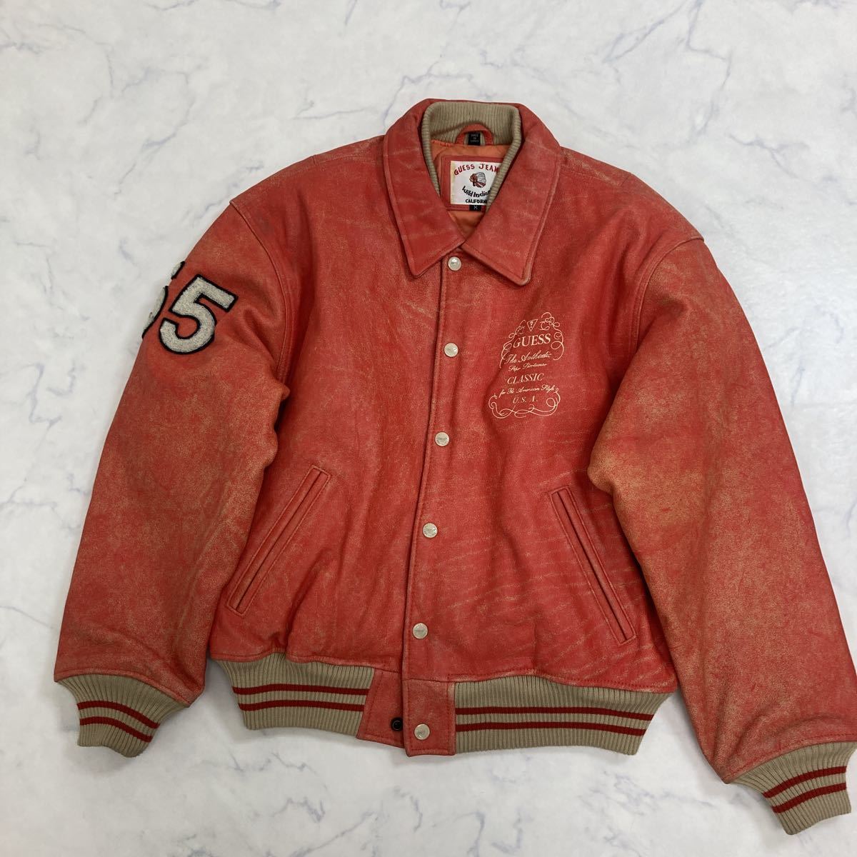 90s guess jeans スタジャン