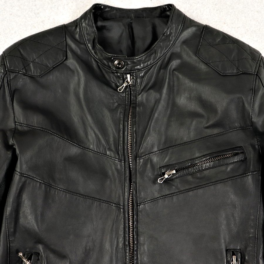 風合い抜群！相場価格￥92,800- 美品 日本製 iroquois イロコイ 牛革 