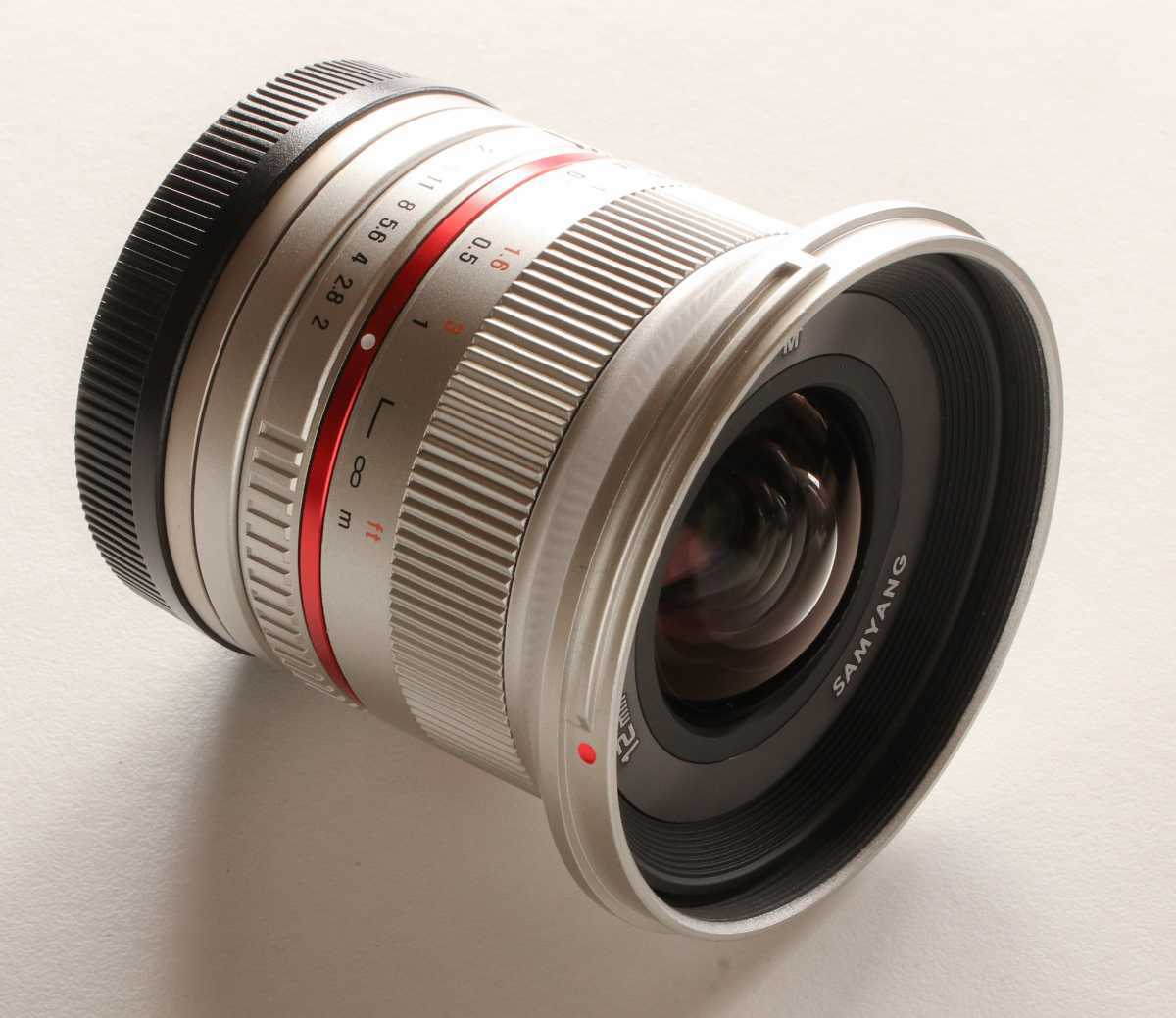 SAMYANG サムヤン 単焦点広角レンズ 12mm f2.0 シルバー キヤノン