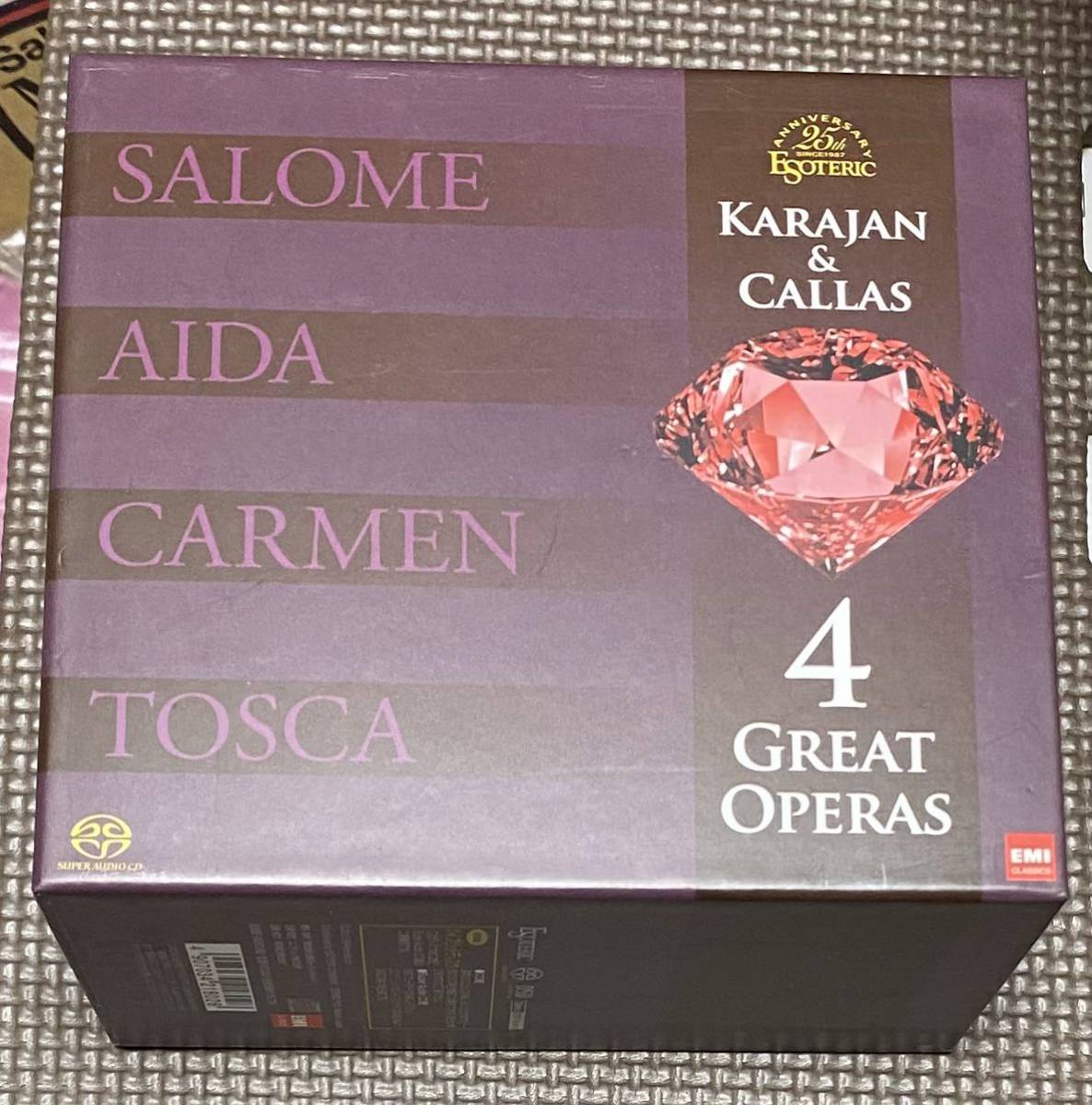 Yahoo!オークション SACD 「カラヤン - ESOTERIC グレート4オペラズ