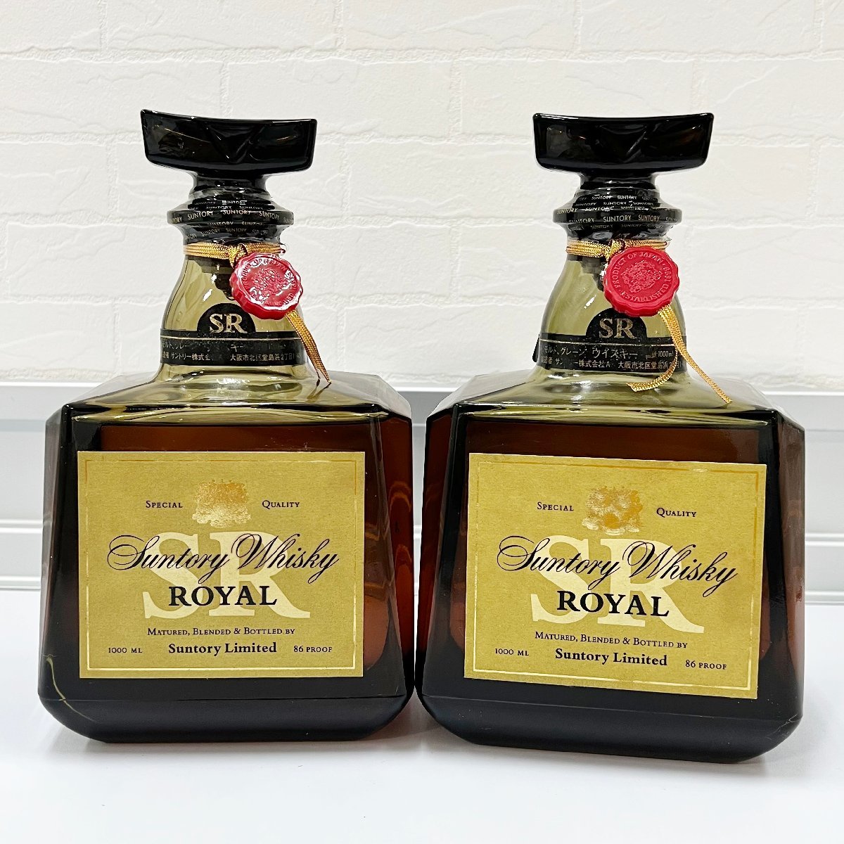 SUNTORY サントリー ローヤル ROYAL SR 1000ml 43% 未開栓 ウイスキー