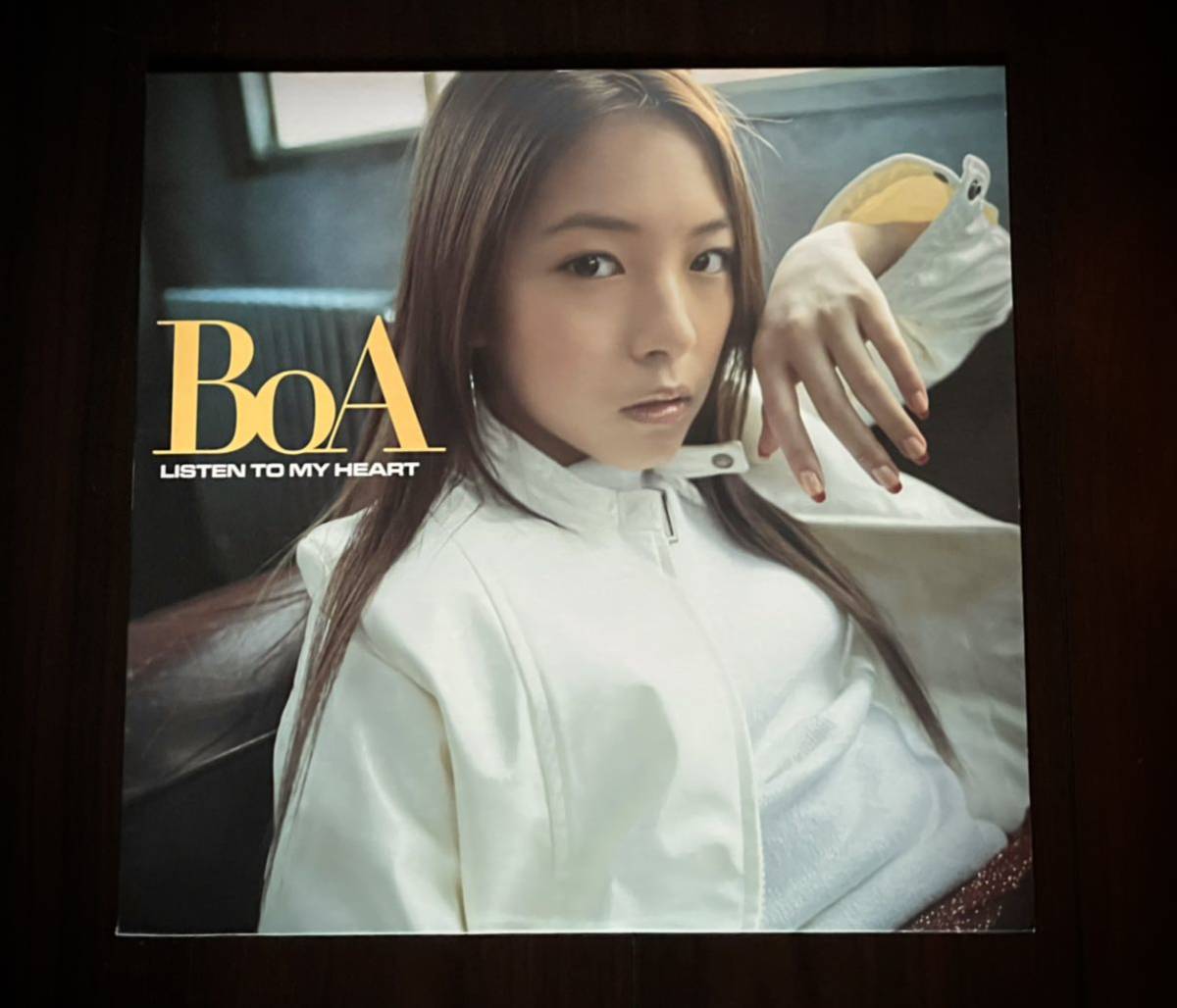 送料込 BOA LISTEN TO MY HEART 12インチ 美品限定アナログ盤 ボア K-POP 