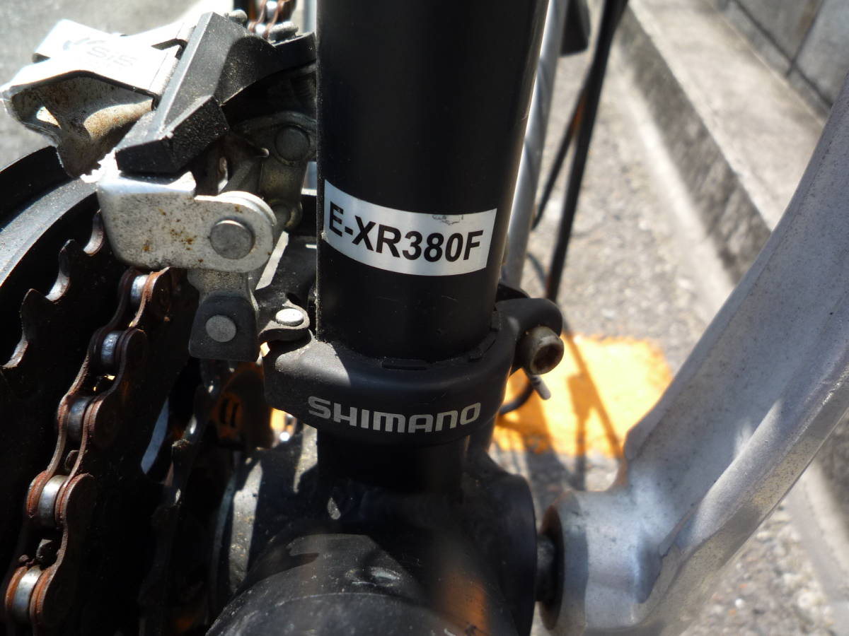 大阪引取可 丸石サイクル E-XR380F 380mm エンペラークロスレコード 