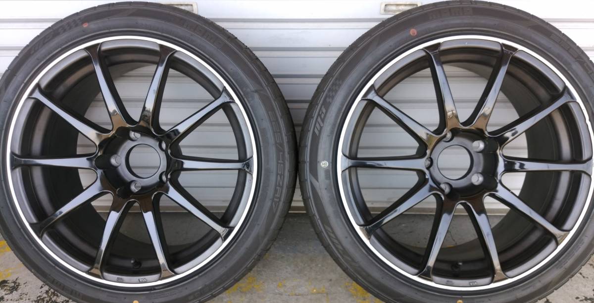 アルミホイール Phantom-X ブラック 17×9J OFF+28 PCD114.3 5穴 