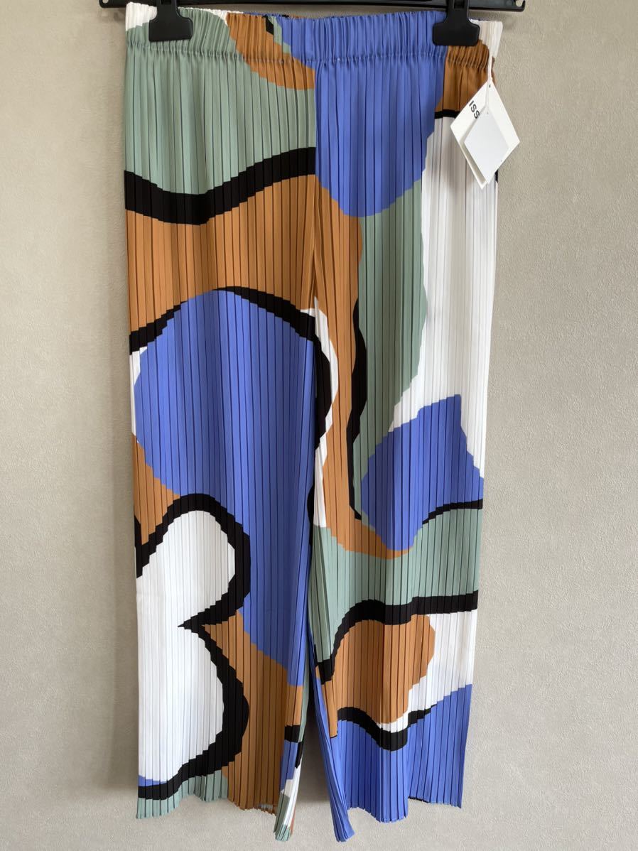 ISSEY MIYAKE イッセイミヤケ IM02-FF625-67 プリーツ加工 ワイド 