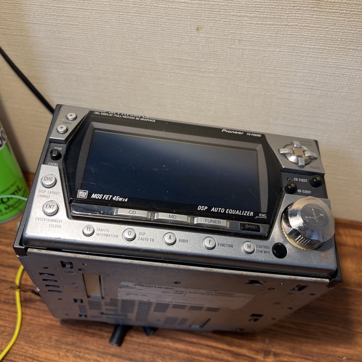 ジャンク】名機 Pioneer FH‐P88MD 2DIN ・ MD / CD チューナー MOS FET