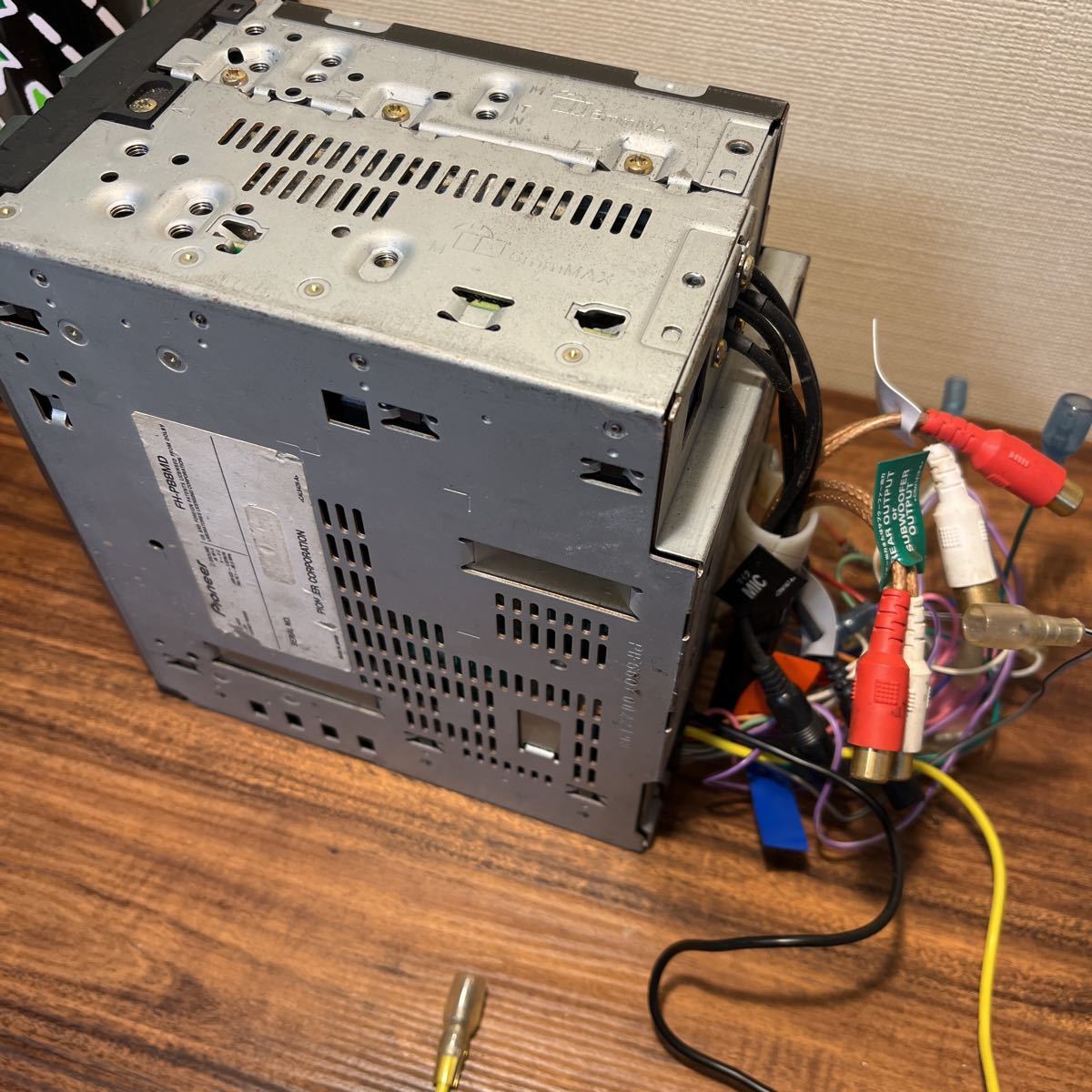 ジャンク】名機 Pioneer FH‐P88MD 2DIN ・ MD / CD チューナー MOS FET