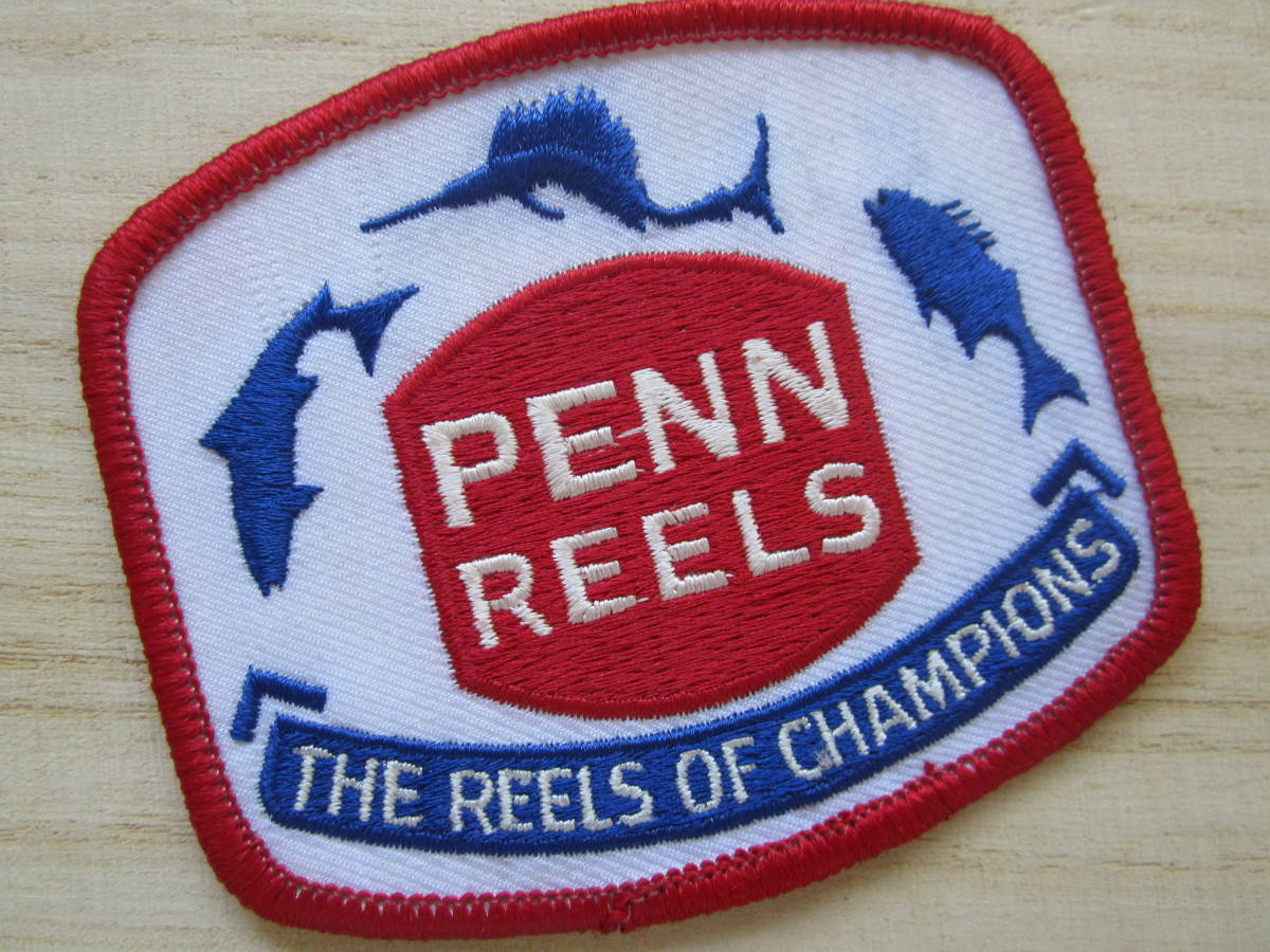 ビンテージ PENN REELS ペンリール ワッペン/釣り バス釣り 海釣り 