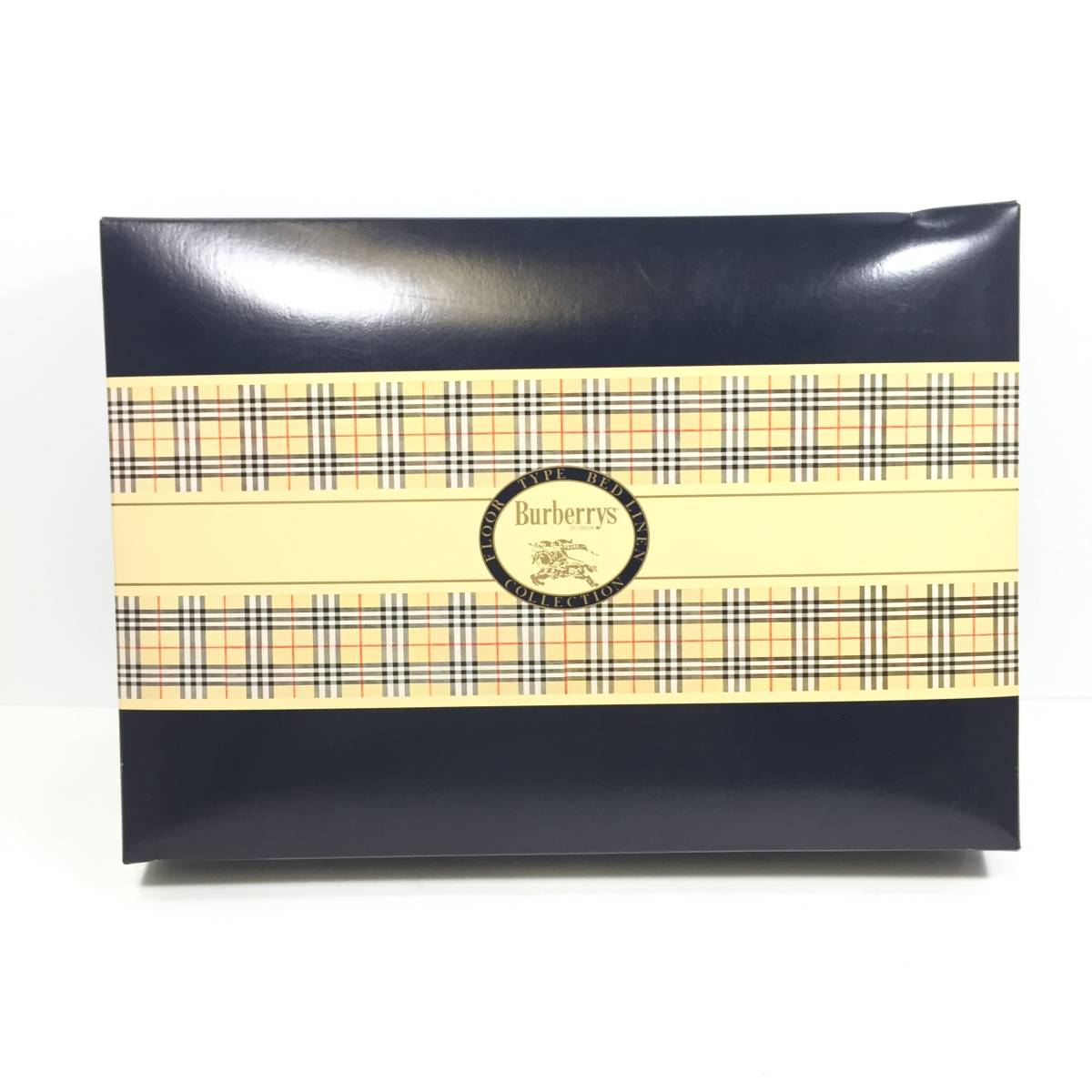 ▽【未使用】BURBERRY バーバリー ひざ掛け ノバチェック ウール100