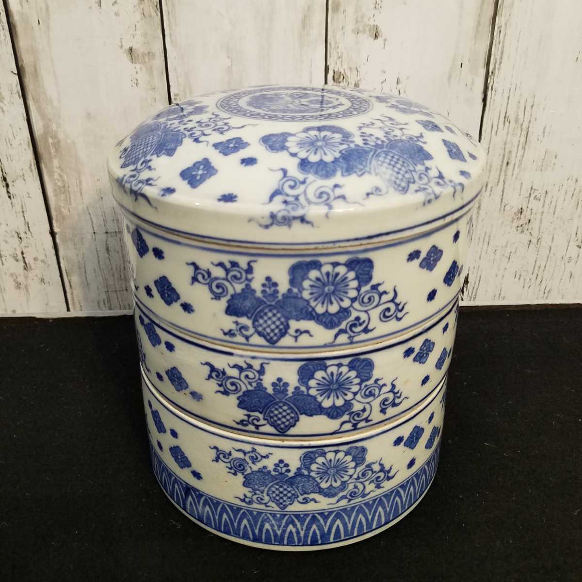 骨董品陶器重箱