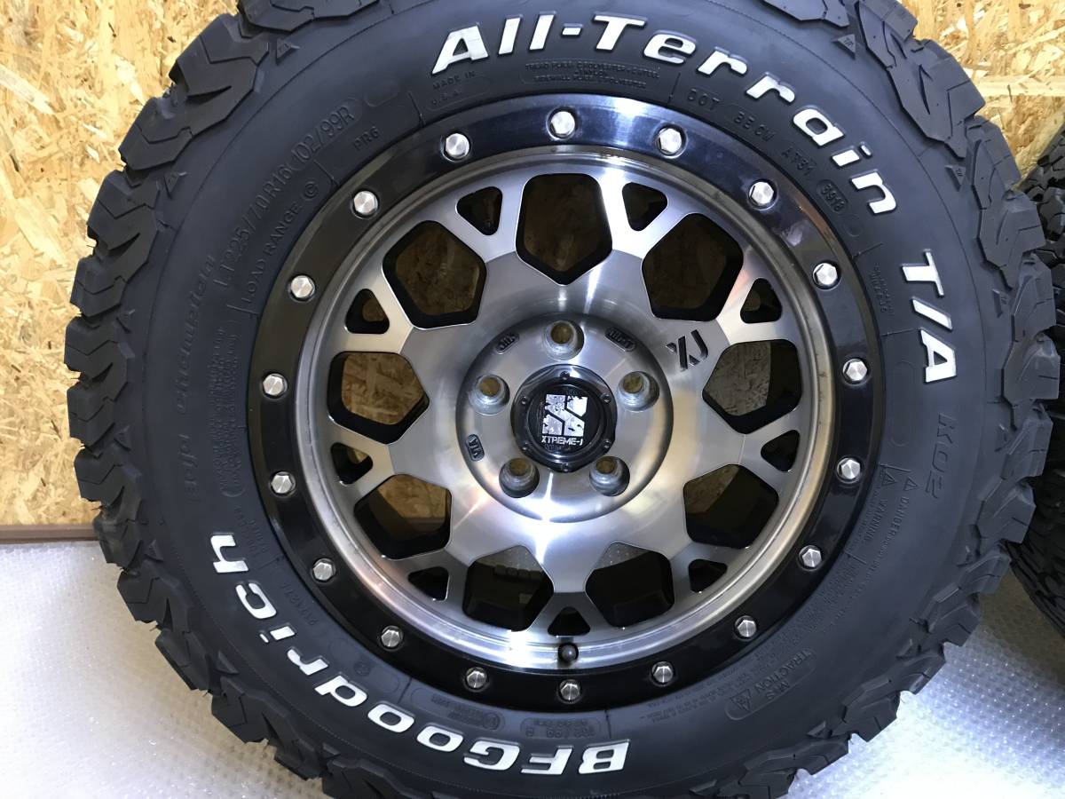 ☆美品☆ XTREME-J XJ04 アルミ ホイール 16インチ 7J +38 114.3 