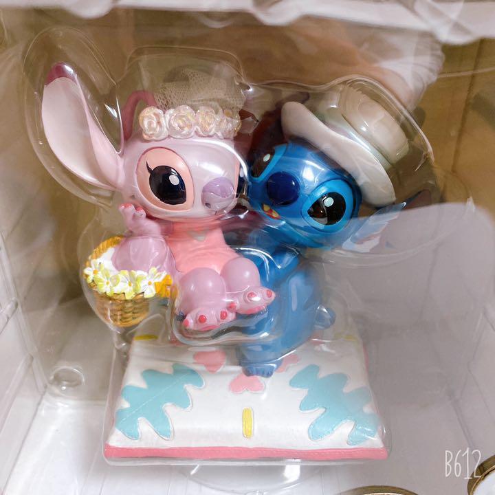 スティッチ スティッチ エンジェル ウェディング フィギュア 結婚お姫様抱っこ リロ スティッチ 売買されたオークション情報 Yahooの商品情報をアーカイブ公開 オークファン Aucfan Com