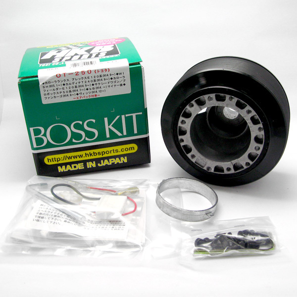 アルト　ha36sにて使用　ボスキット付き HKB ハンドルボス HA36アルトワークス 200系ハイエース 10ヴィッツ 50