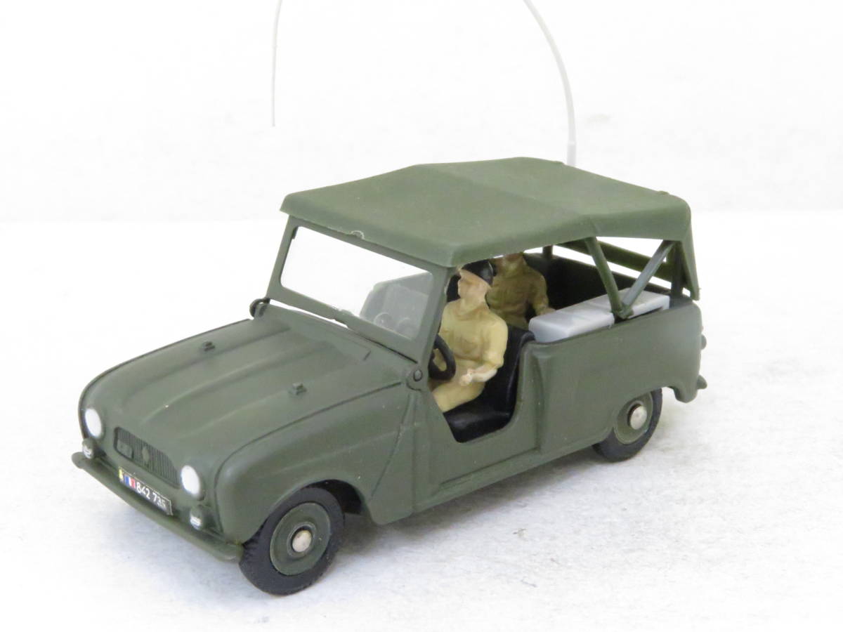 希少　DINKY RENAULT SINPAR ミリタリー 軍用ルノー キャトル DINKY RENAULT SINPAR 4X4 ミリタリー 軍用ルノー キャトル 箱無 1/43