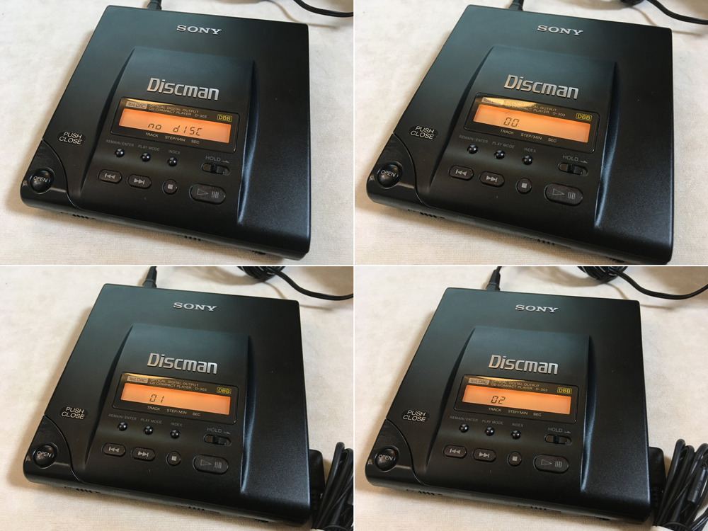 SONY Discman D-303 ジャンク ヘッドホン ACアダプターあり 【公式通販】