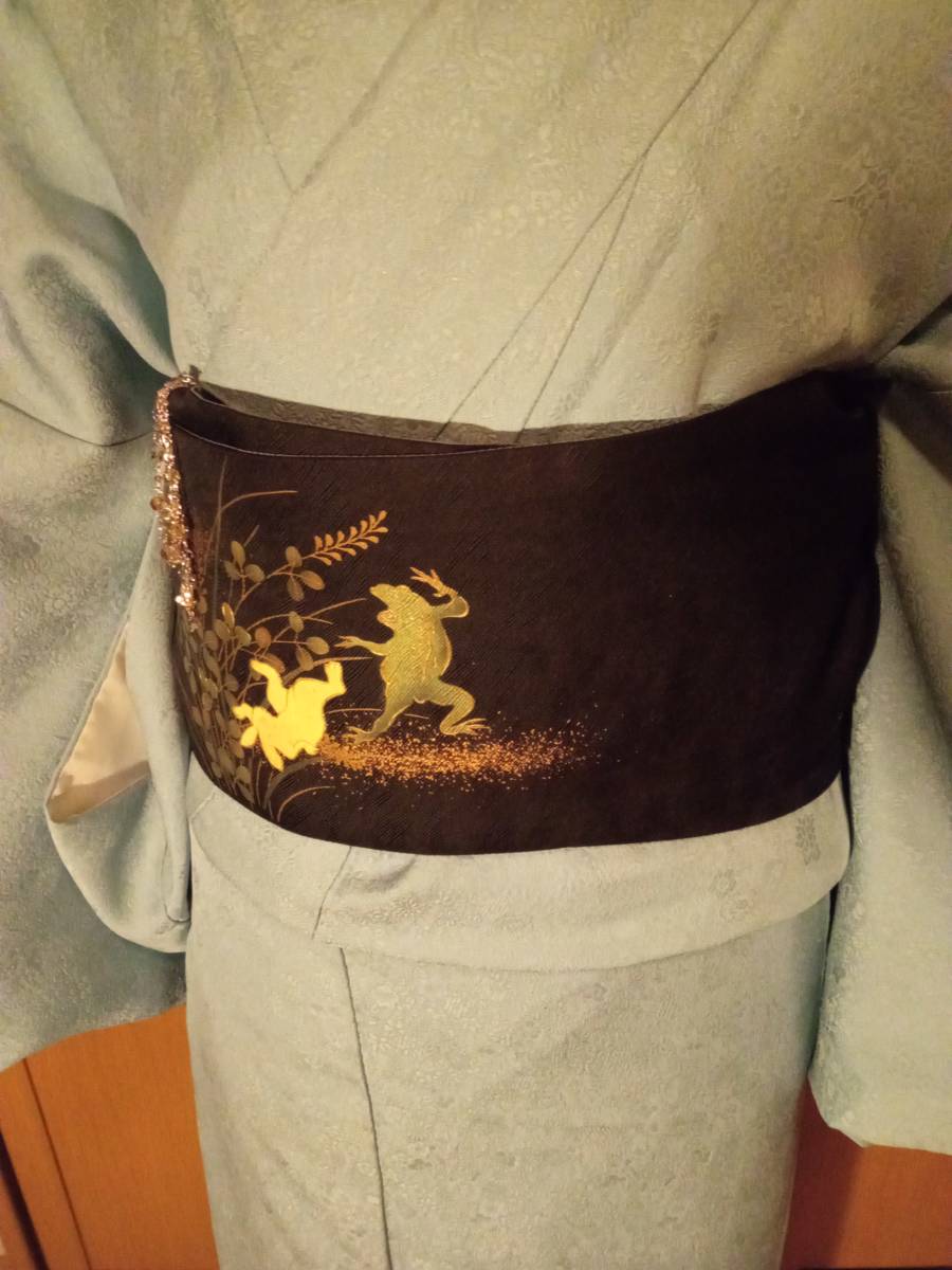 人気セール，お買い得 色無地 袷 正絹 小袋帯(仕立て上がり)｜売買されたオークション情報、yahooの商品情報をアーカイブ公開 - オークファン 仕立て上がり