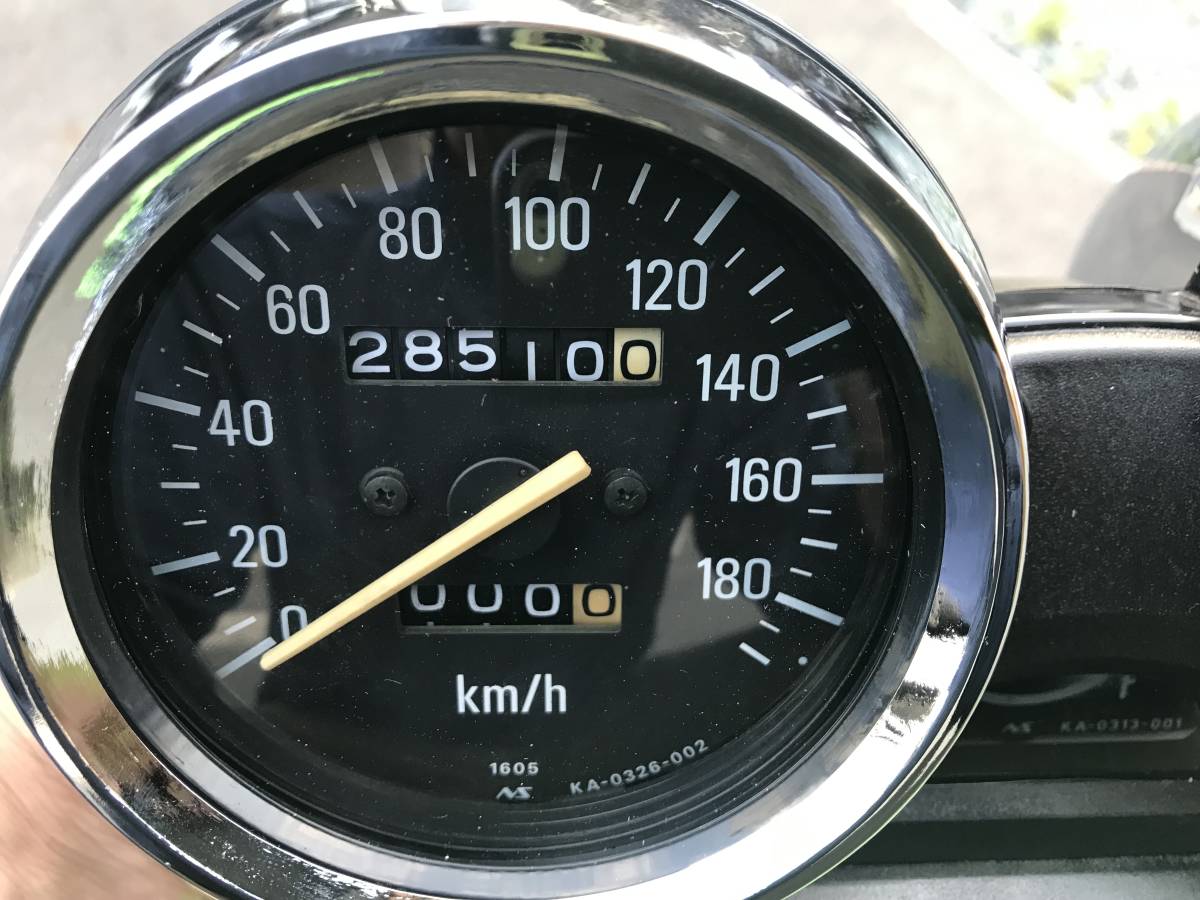 実働外し ゼファー400χ（ZR400C）純正メーター スピードメーター タコ  