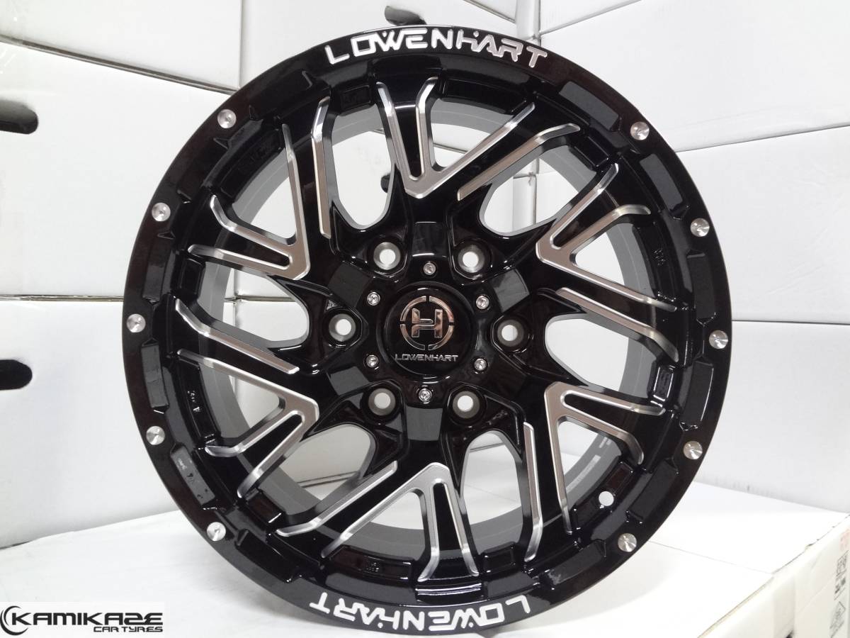 GXL206 ハイエース | レーベンハートGXL206 レーベンハート ＆ タイヤ館福井インターのブログ 買いです†200系 LOWENHART（レーベンハート） ブラック 139.7 6H 4本 新品未使用 PCD139.7 +20