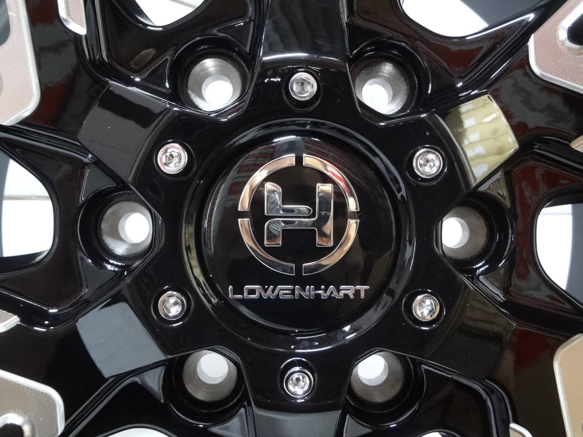 GXL206 ハイエース | レーベンハートGXL206 レーベンハート ＆ タイヤ館福井インターのブログ 買いです†200系 LOWENHART（レーベンハート） ブラック 139.7 6H 4本 新品未使用 PCD139.7 +20
