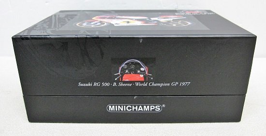 □MINICHAMPS 1/12 スズキ RG500 バリー・シーン GP 500 1977 ワールド