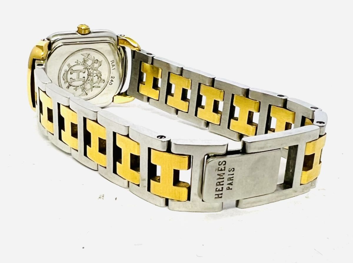 HERMES エルメス ラリー 腕時計 クォーツ 電池交換済 付属品あり HERMES エルメス ラリー 腕時計 クォーツ 電池交換済 付属品あり