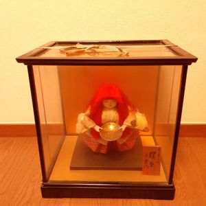 木彫彩色 彩 中尾忠信 猩々 しょうじょ 金箔 極彩色 妖精 高さ約 24 4ｃｍ 修復あり 作 Saidthegramophone Com