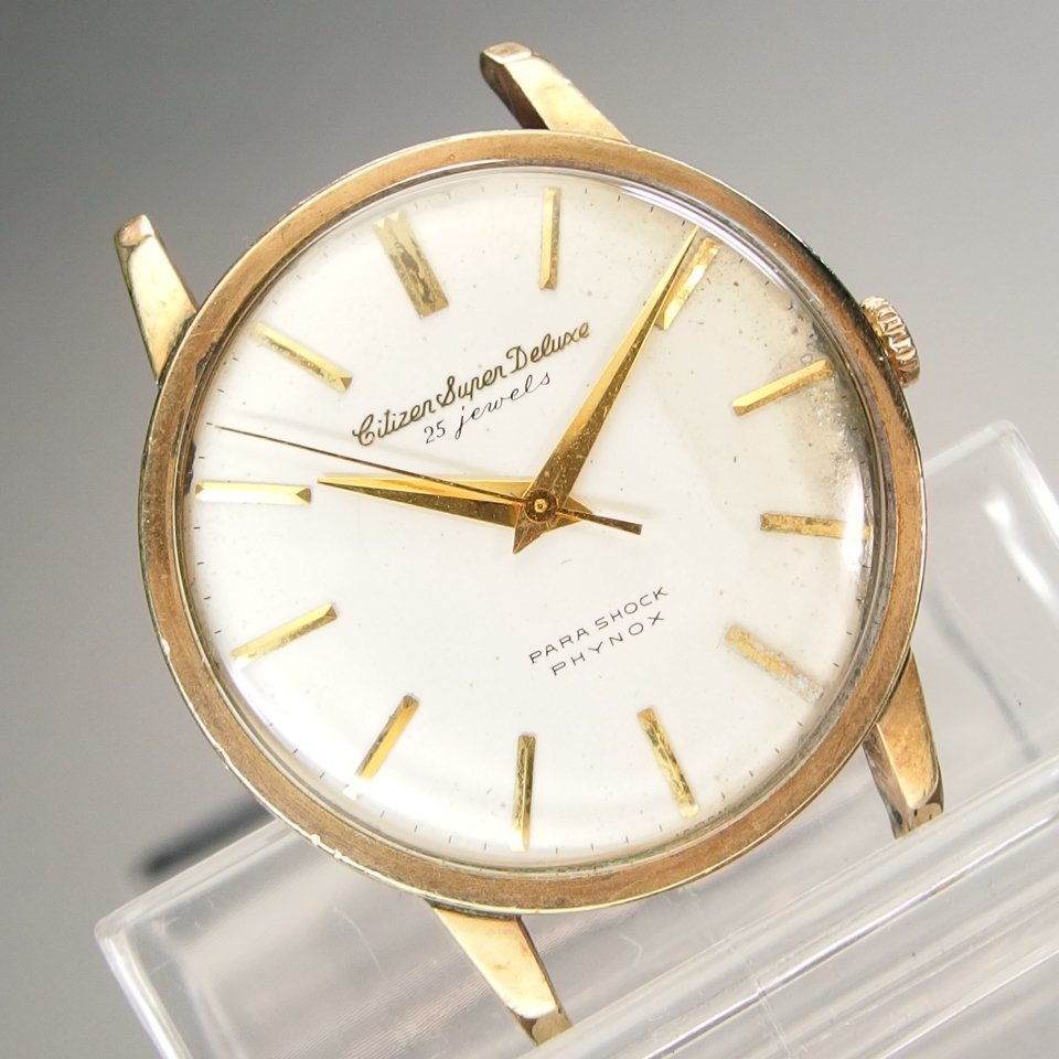 希少 機械式CITIZEN シチズン スーパーデラックス CITIZEN SUPER