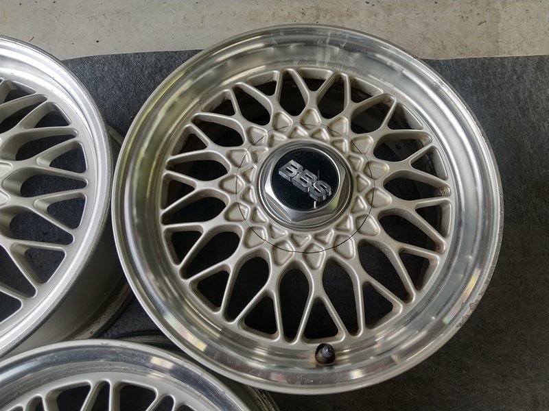 psi』 BBS 15インチ × 6JJ +40 4穴 PCD100 アルミホイール3本セット