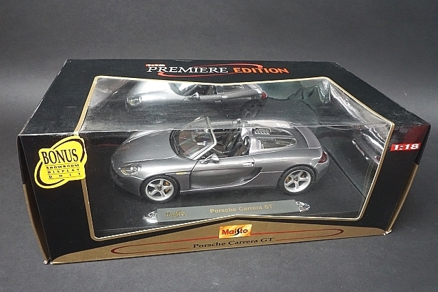 Maisto マイスト 1/18 PORSCHE ポルシェ CARRERA カレラ GT シルバー