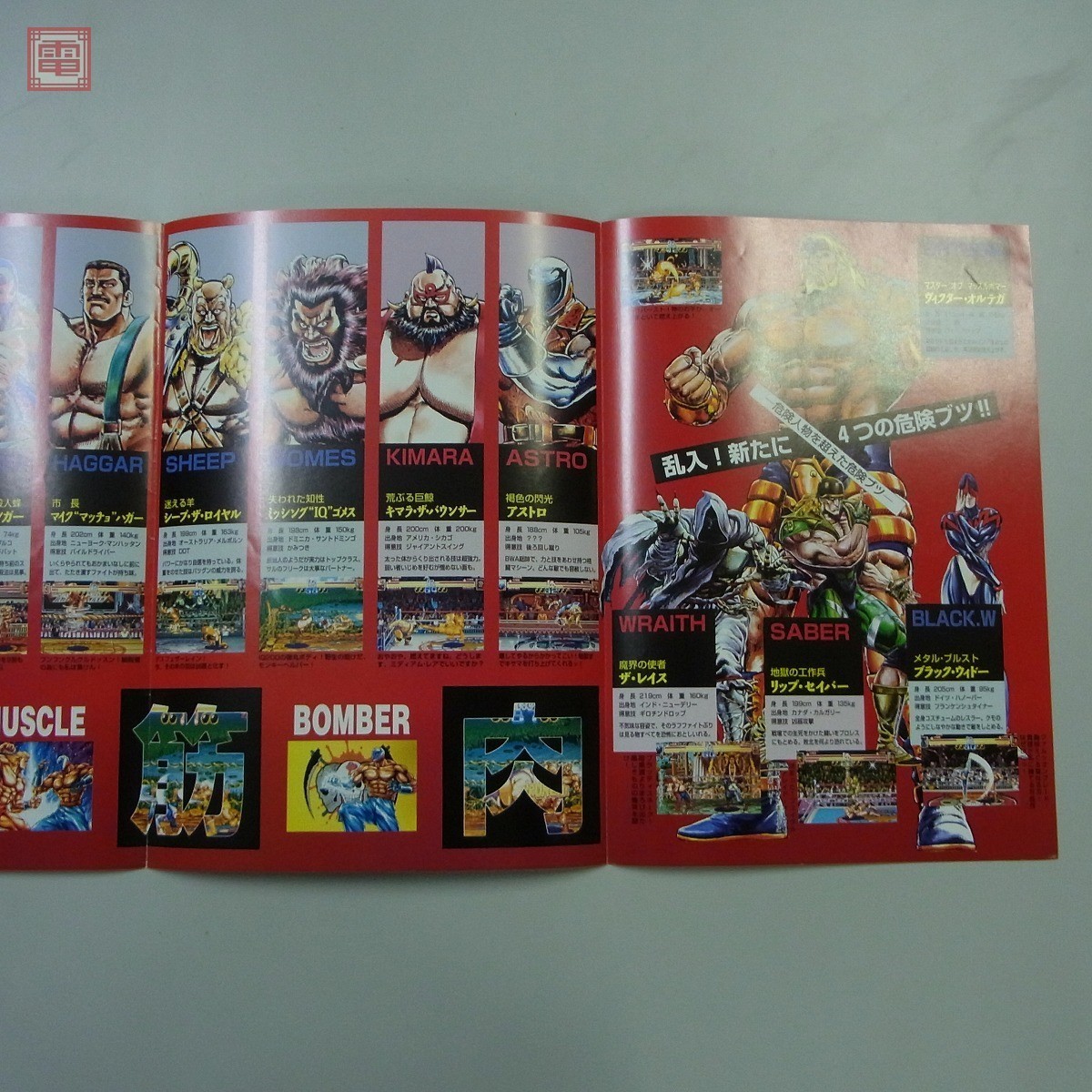 チラシ カプコン Capcom スーパーマッスルボマー Super Muscle Bomber パンフレット カタログ 原哲夫 Pp カタログ 取説 売買されたオークション情報 Yahooの商品情報をアーカイブ公開 オークファン Aucfan Com