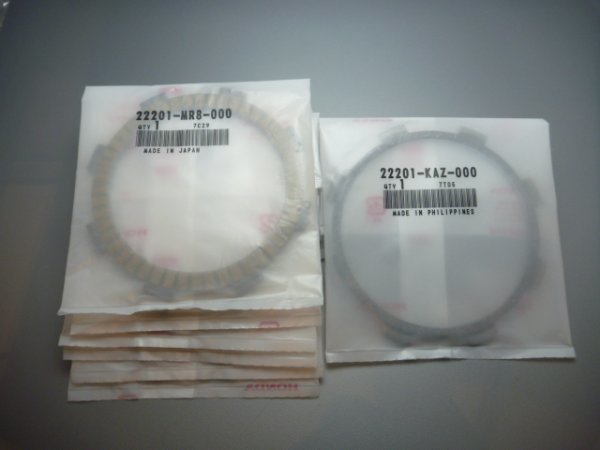 w] VT250/VTZ250(MC15/20/25) VTR250(MC33) 純正 クラッチフリクション