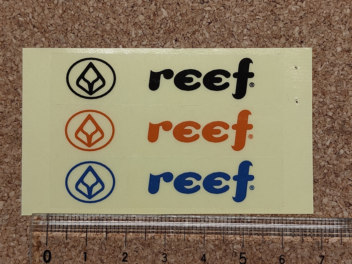 Reefruff Sticker REEF リーフ Surfwearステッカー ビンテージ 当時モノ 正規品 デッドストック(ステッカー)|売買されたオークション情報 ...