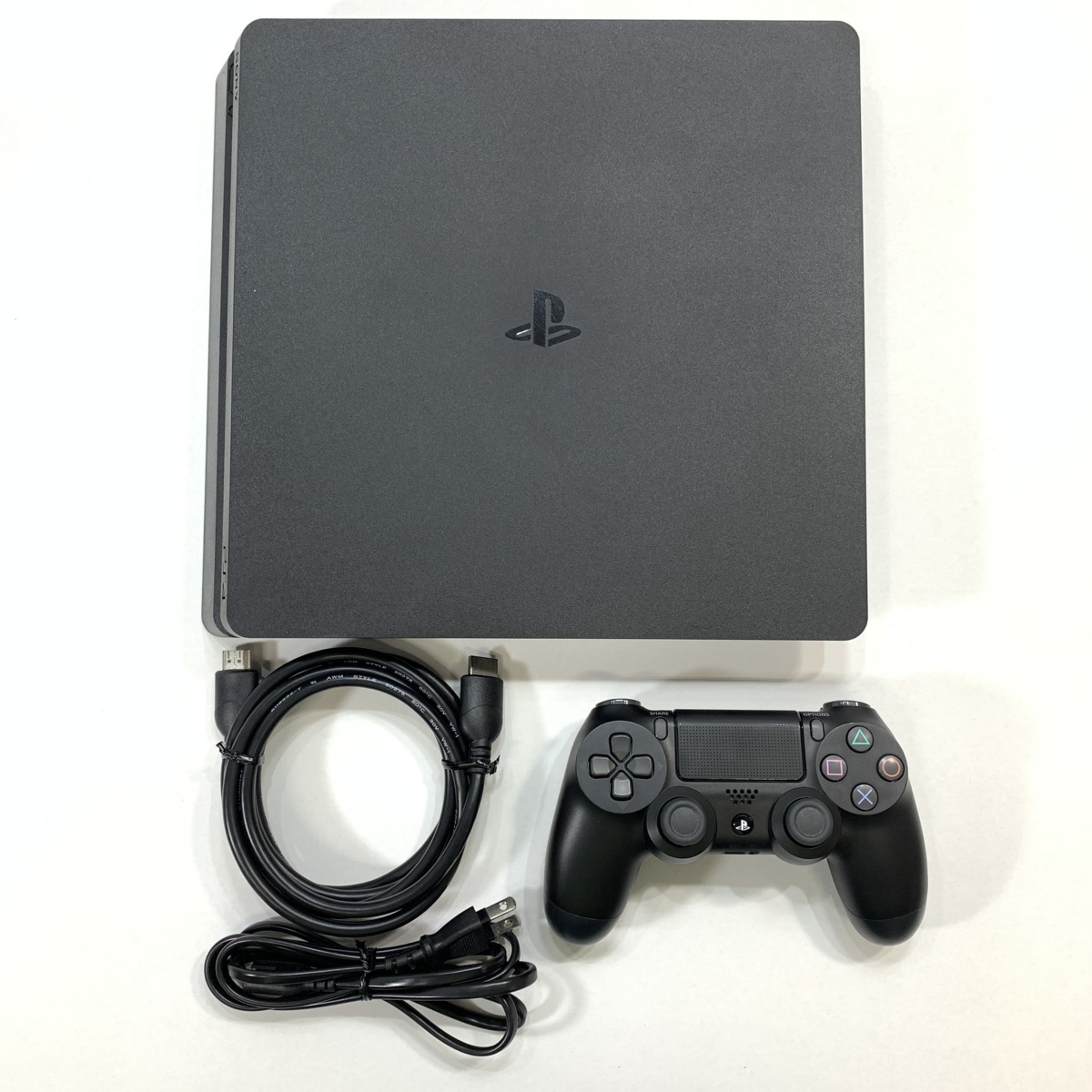 中古品】 SONY ソニー PS4 CUH-2100A 500GB ブラック 外箱、取扱説明書 